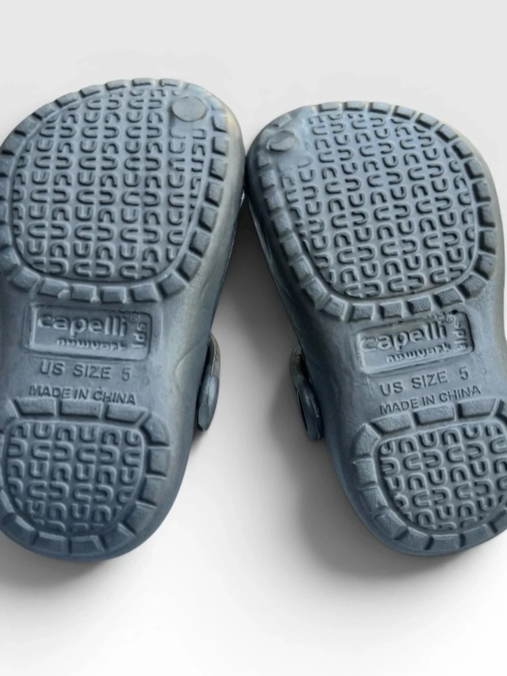 Capelli of New York Shark Clog Slip Ons for Toddler